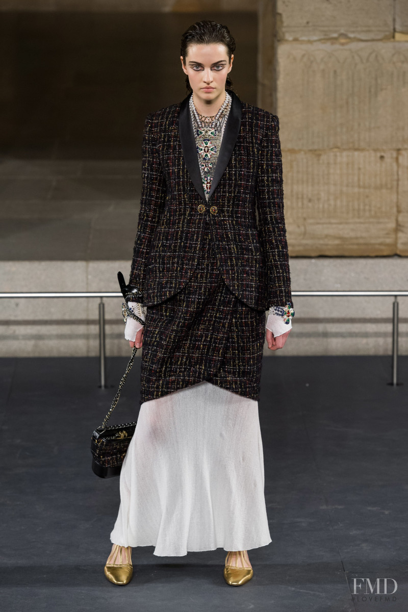 Alyssah Paccoud featured in  the Chanel fashion show for Pre-Fall 2019