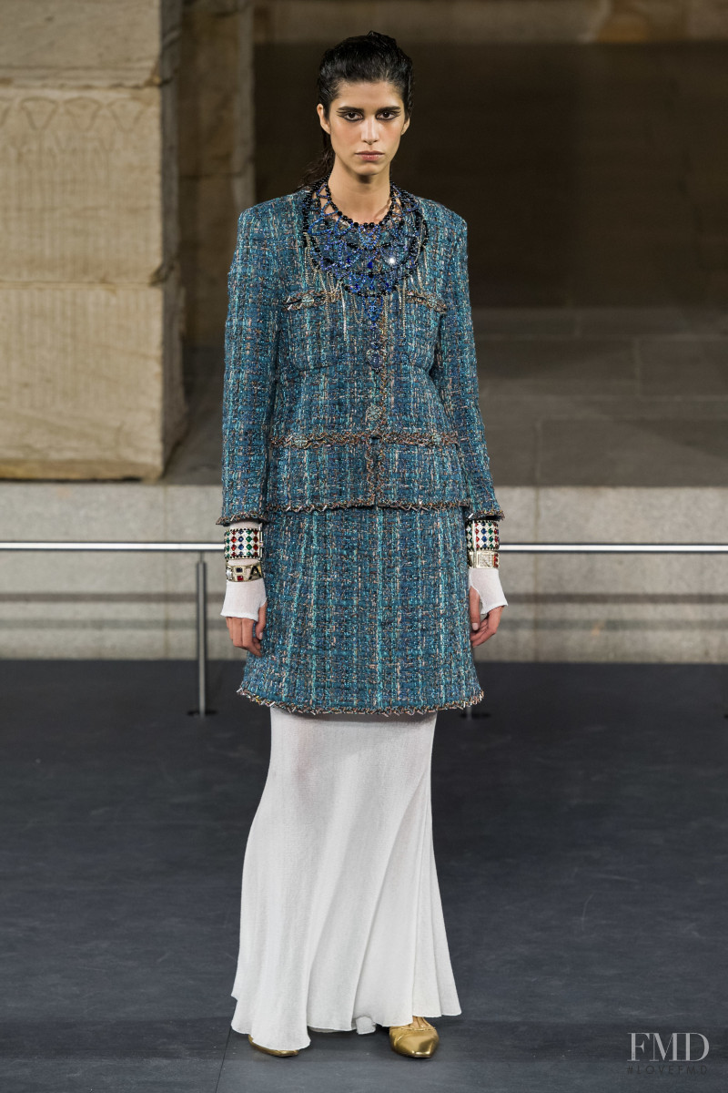 Mica Arganaraz featured in  the Chanel fashion show for Pre-Fall 2019