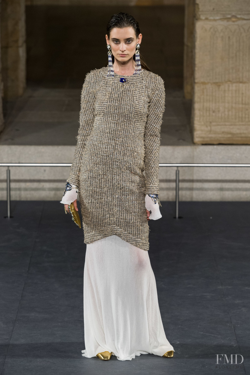 Carolina Thaler featured in  the Chanel fashion show for Pre-Fall 2019