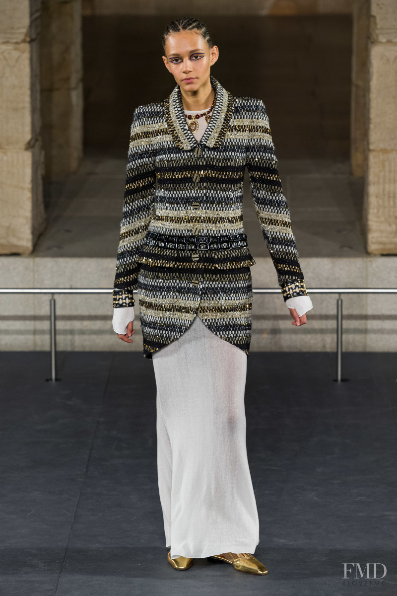 Binx Walton featured in  the Chanel fashion show for Pre-Fall 2019