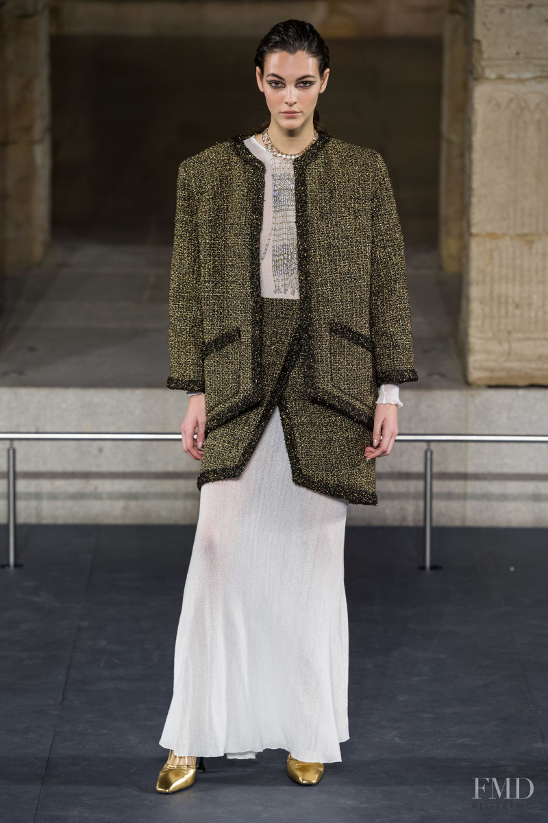 Vittoria Ceretti featured in  the Chanel fashion show for Pre-Fall 2019