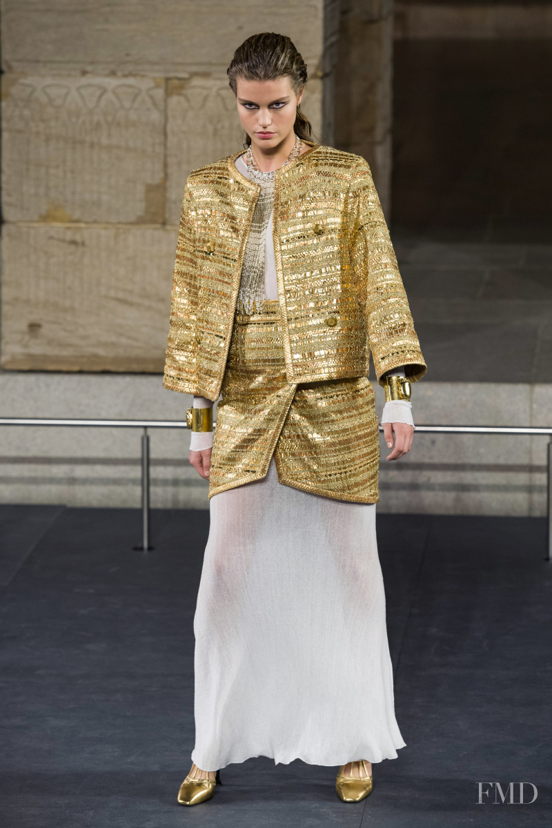 Luna Bijl featured in  the Chanel fashion show for Pre-Fall 2019