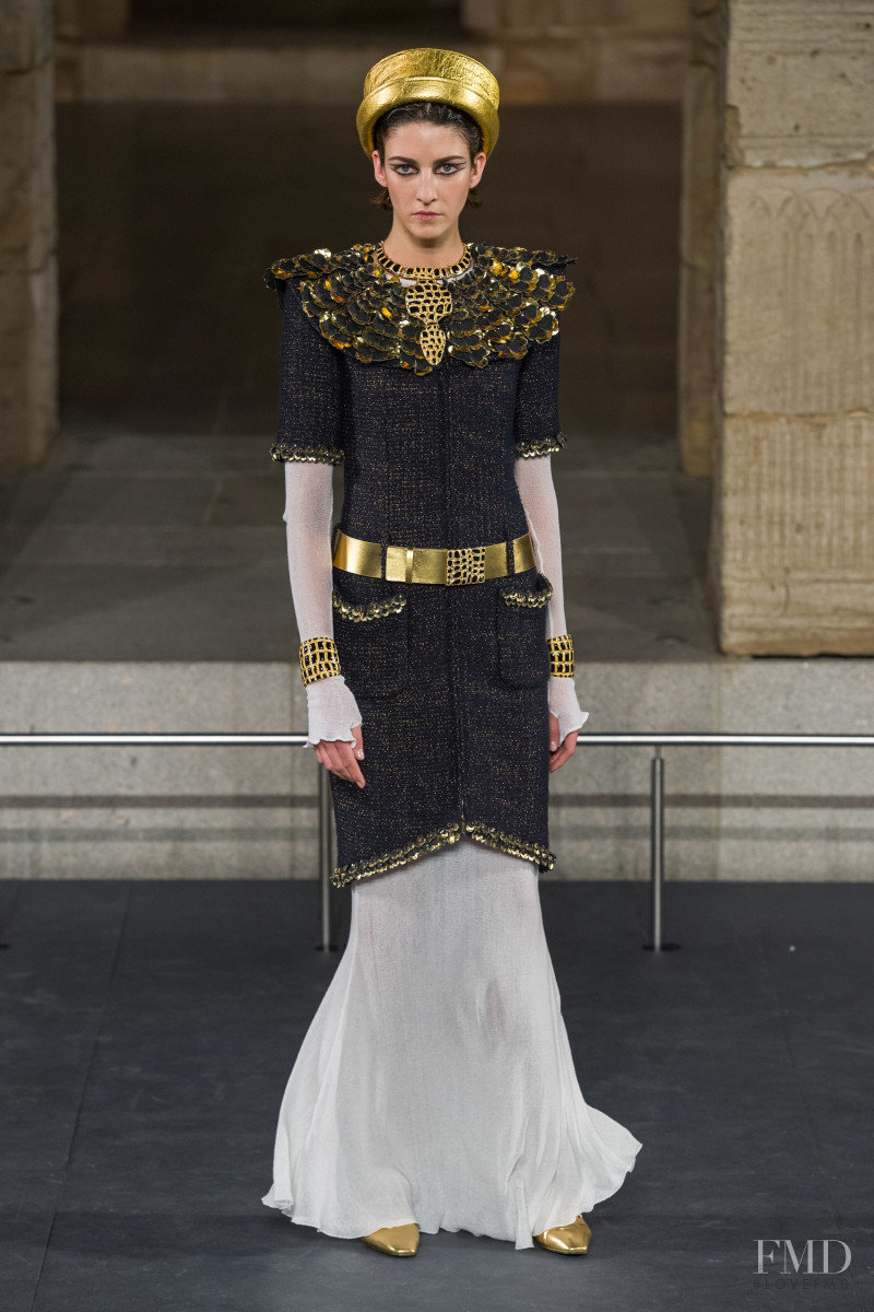 Cristina Herrmann featured in  the Chanel fashion show for Pre-Fall 2019