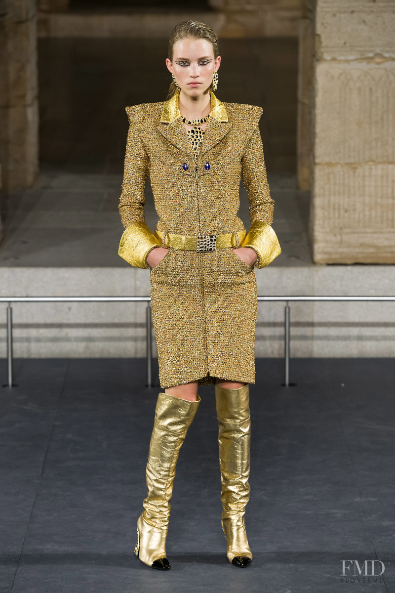 Rebecca Leigh Longendyke featured in  the Chanel fashion show for Pre-Fall 2019