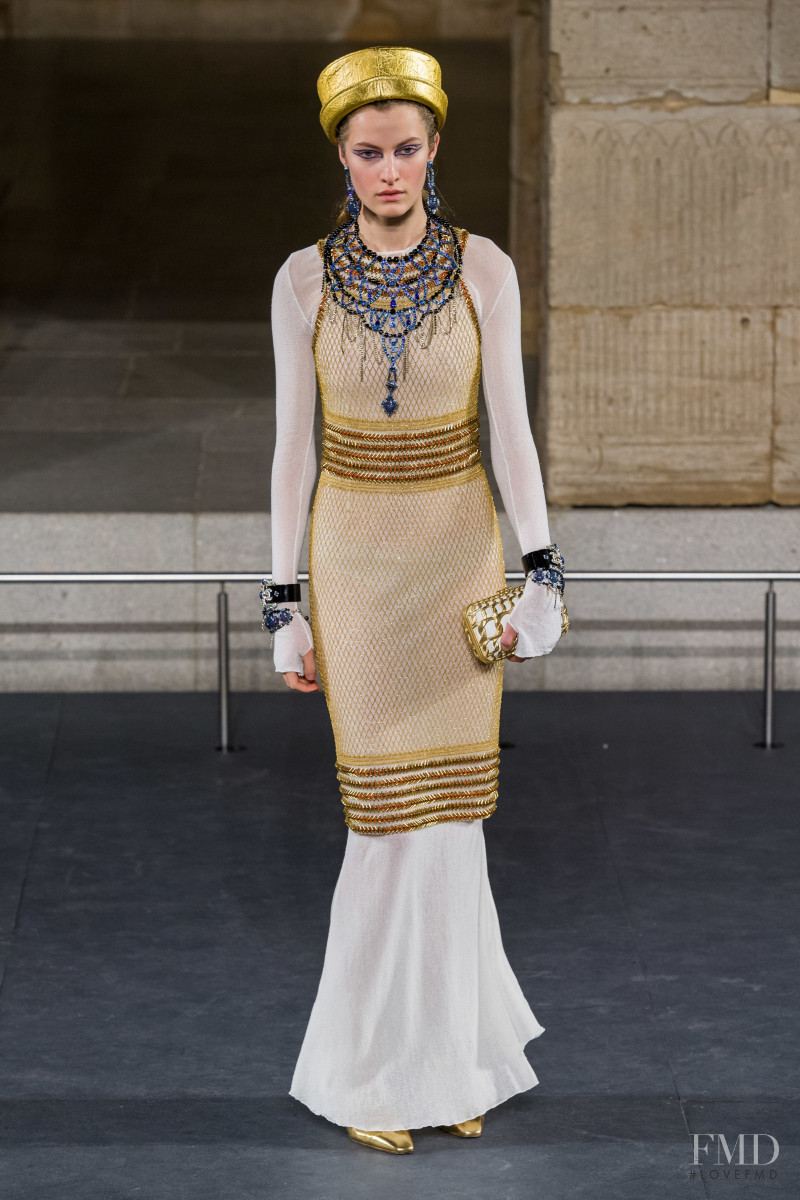 Felice Noordhoff featured in  the Chanel fashion show for Pre-Fall 2019