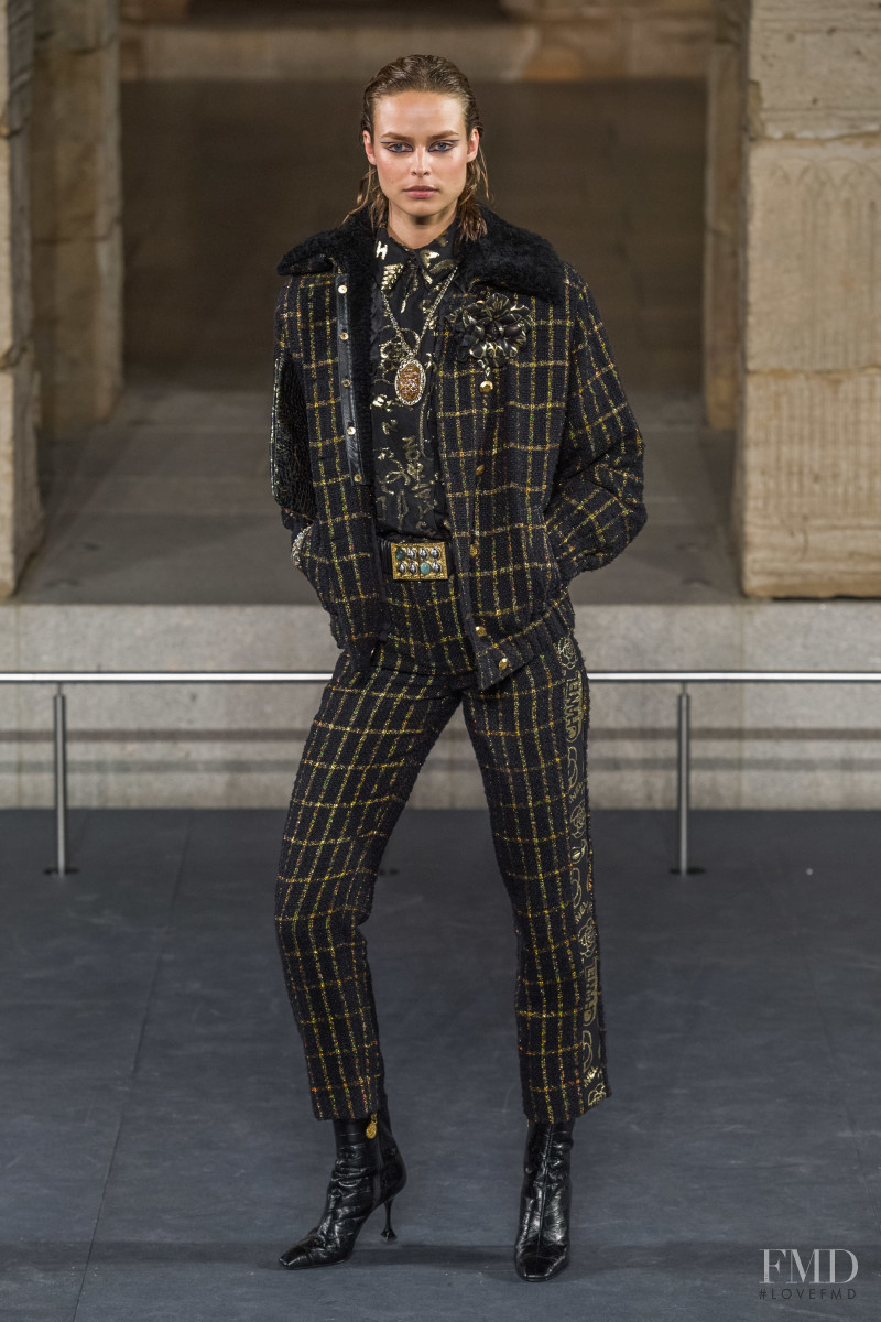Birgit Kos featured in  the Chanel fashion show for Pre-Fall 2019