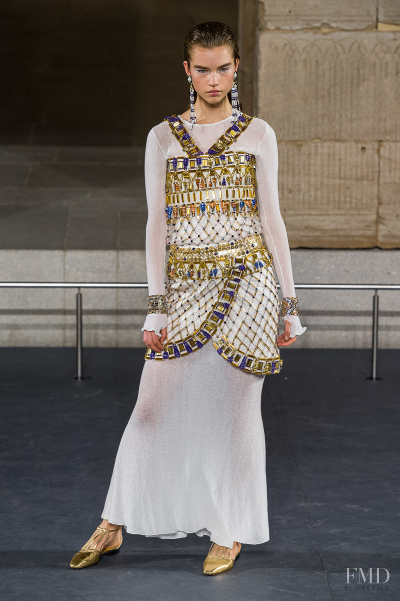 Meghan Roche featured in  the Chanel fashion show for Pre-Fall 2019
