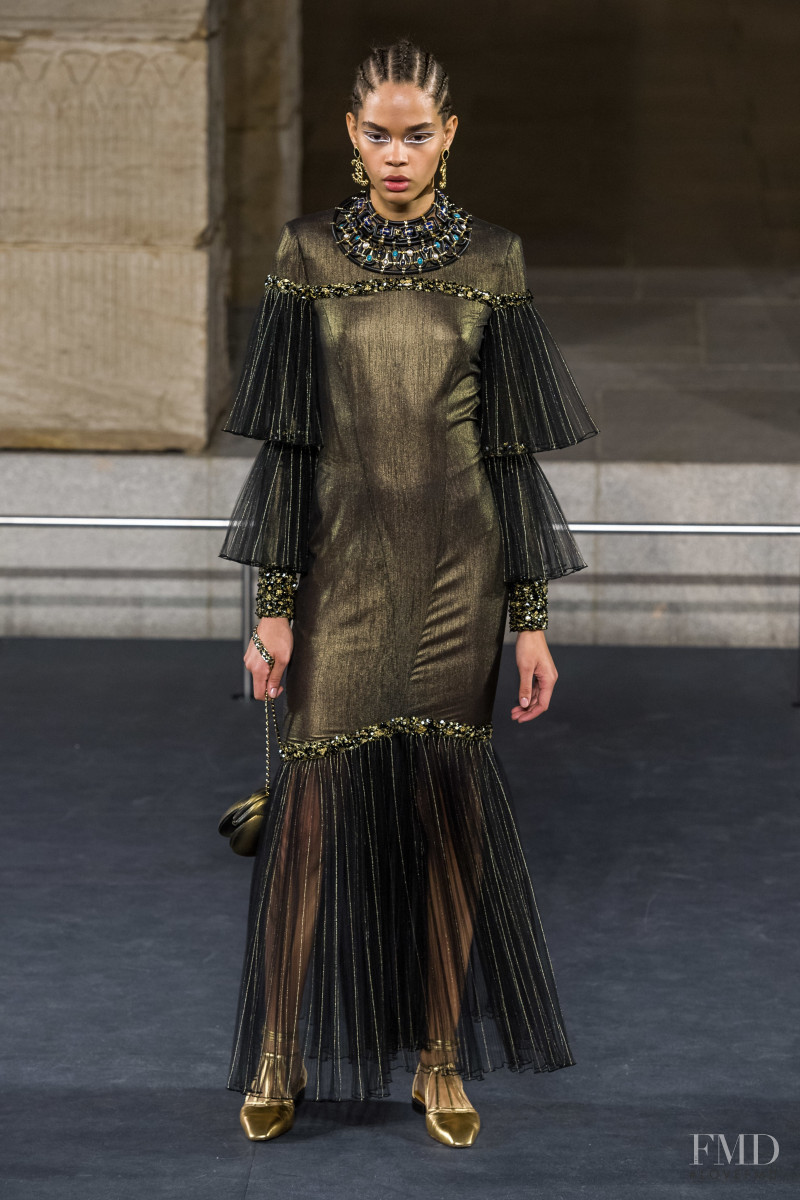 Hiandra Martinez featured in  the Chanel fashion show for Pre-Fall 2019