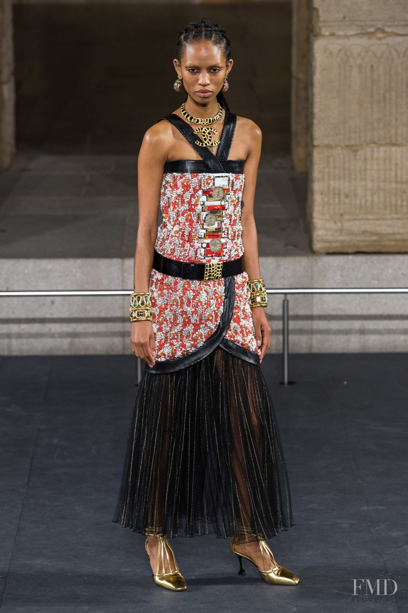 Adesuwa Aighewi featured in  the Chanel fashion show for Pre-Fall 2019