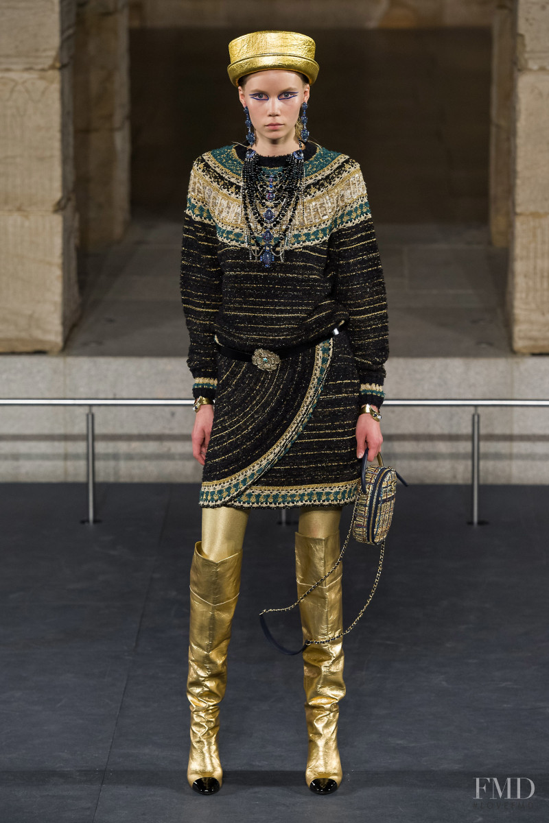 Rebekka Eriksen featured in  the Chanel fashion show for Pre-Fall 2019