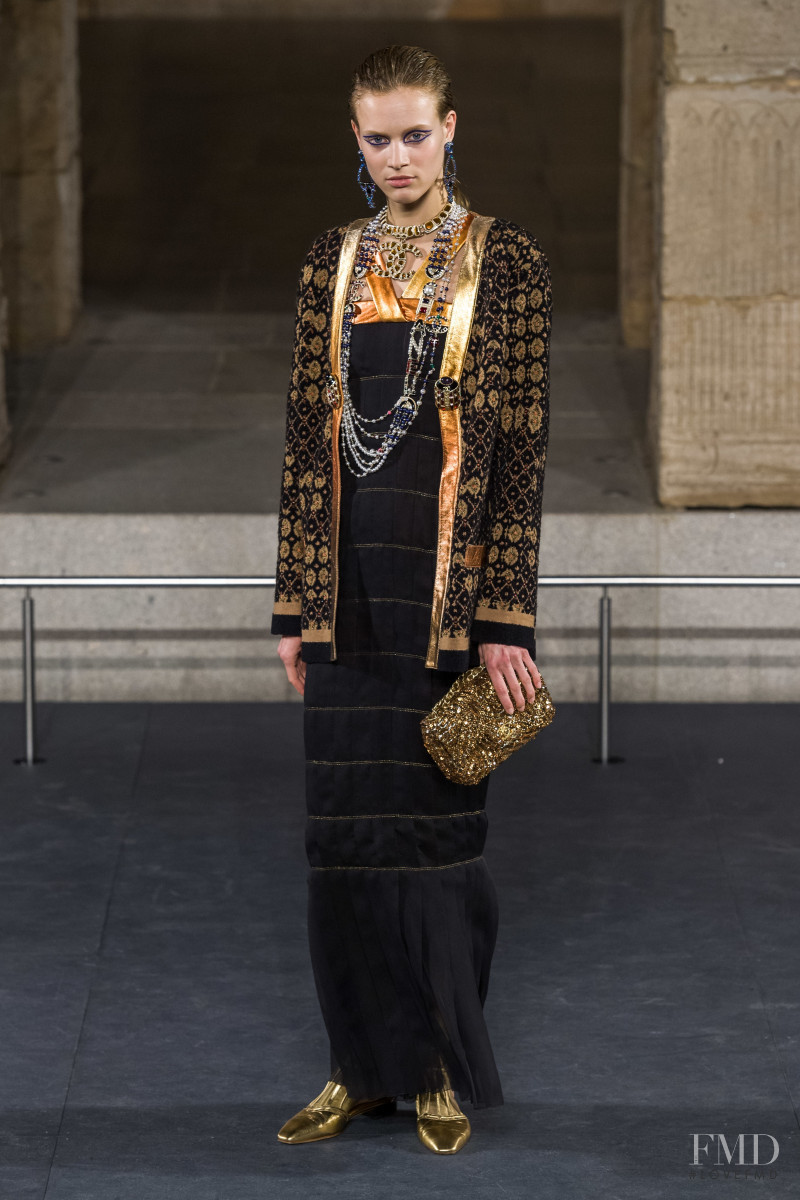 Sarah Dahl featured in  the Chanel fashion show for Pre-Fall 2019