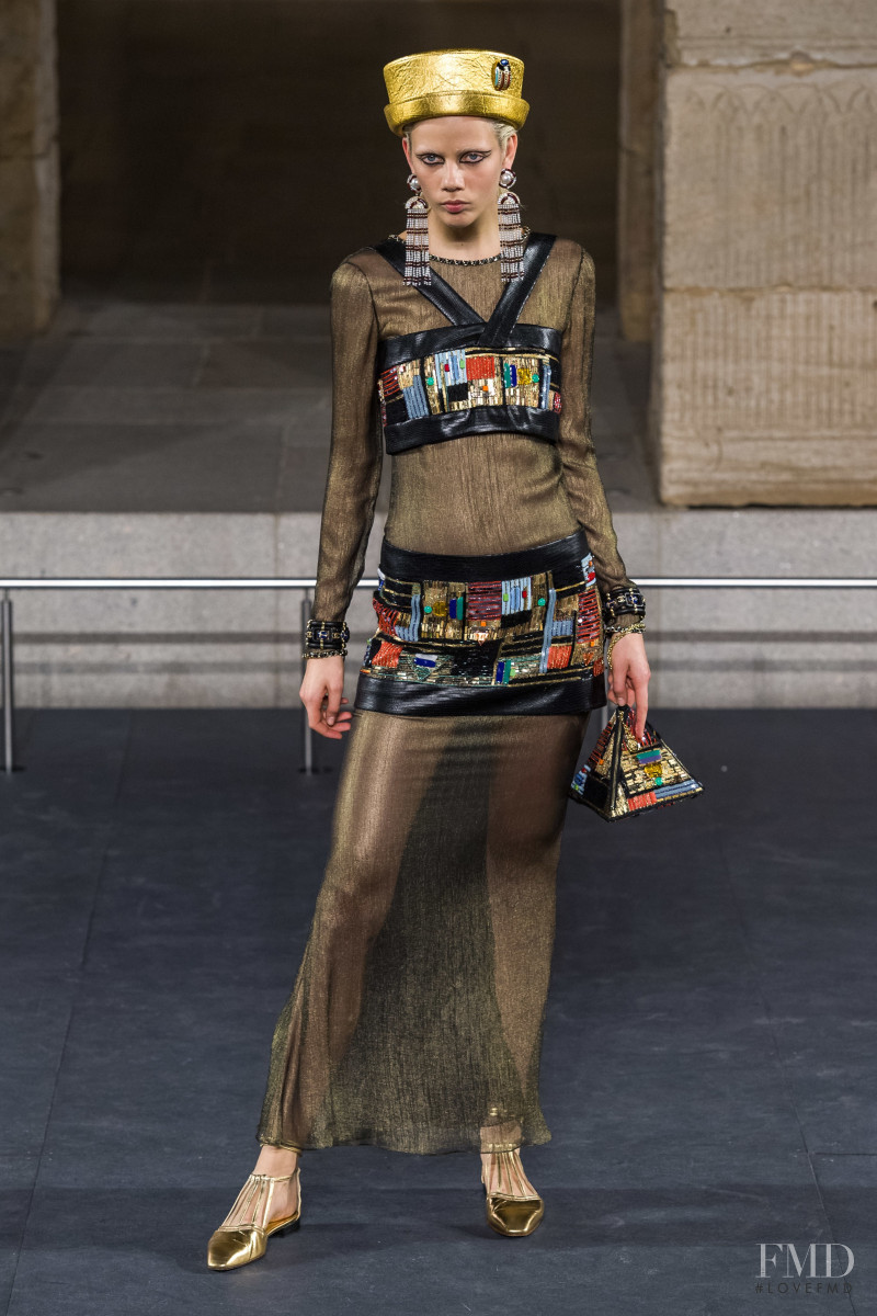 Marjan Jonkman featured in  the Chanel fashion show for Pre-Fall 2019