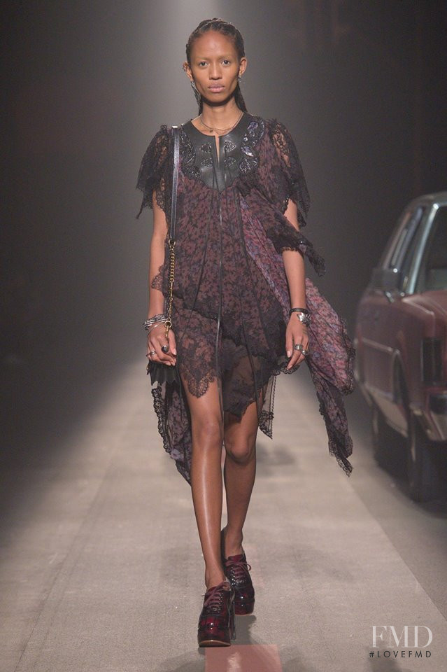 Adesuwa Aighewi featured in  the Coach 1941 fashion show for Pre-Fall 2019