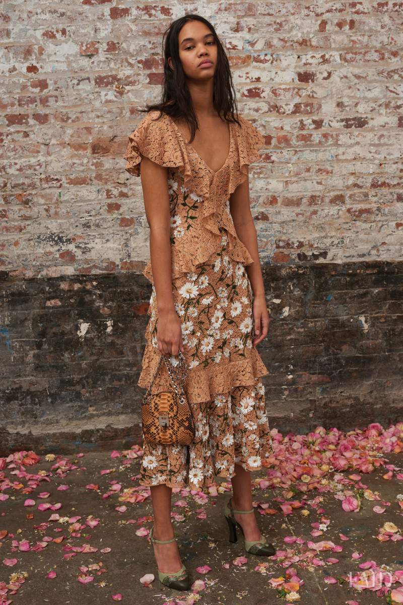 Jordan Daniels featured in  the Michael Kors Collection lookbook for Pre-Fall 2019