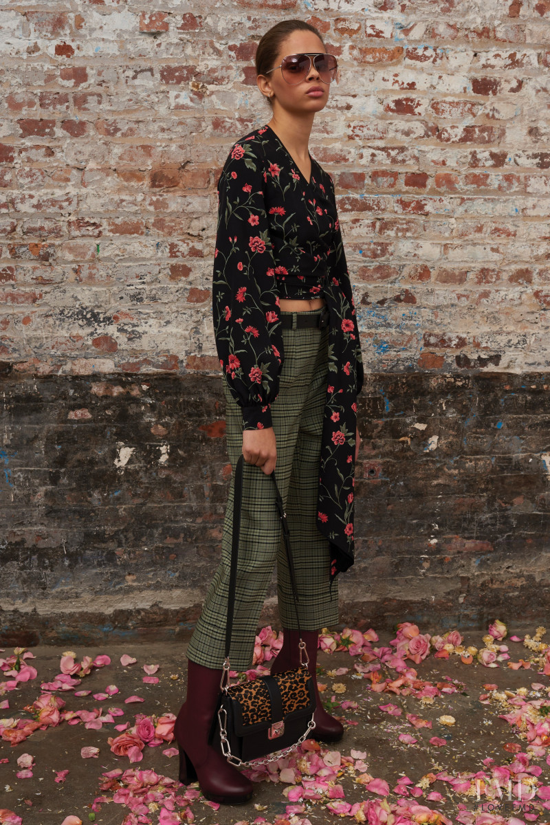 Hiandra Martinez featured in  the Michael Kors Collection lookbook for Pre-Fall 2019
