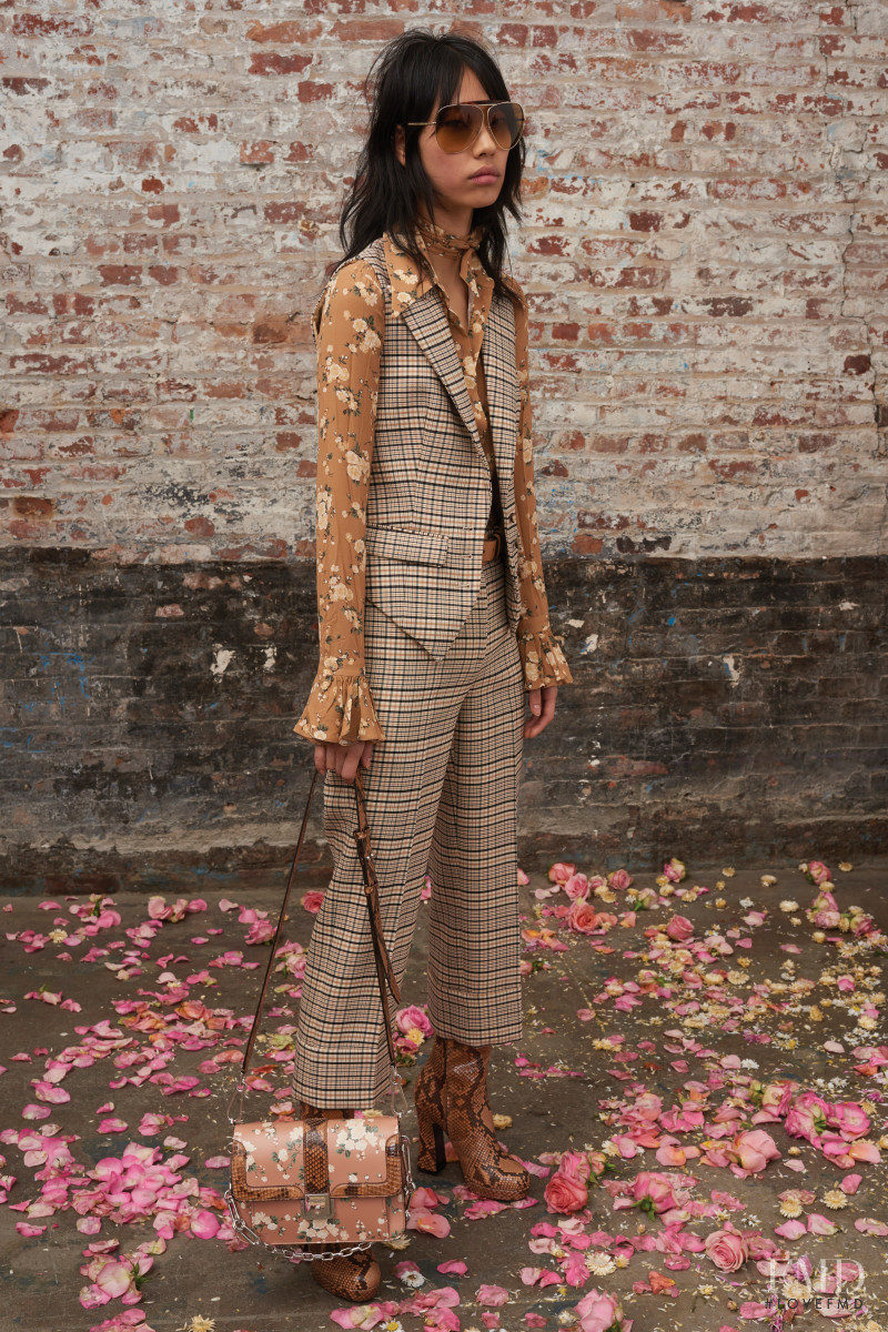 Heejung Park featured in  the Michael Kors Collection lookbook for Pre-Fall 2019