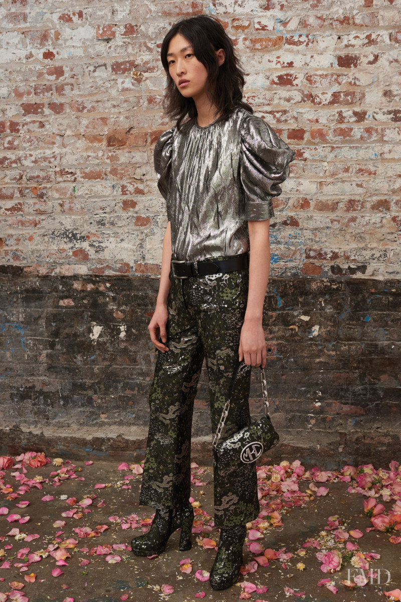 Chu Wong featured in  the Michael Kors Collection lookbook for Pre-Fall 2019