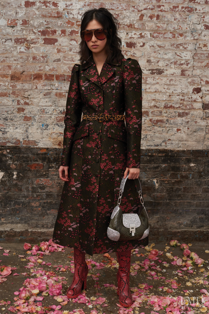 Chu Wong featured in  the Michael Kors Collection lookbook for Pre-Fall 2019