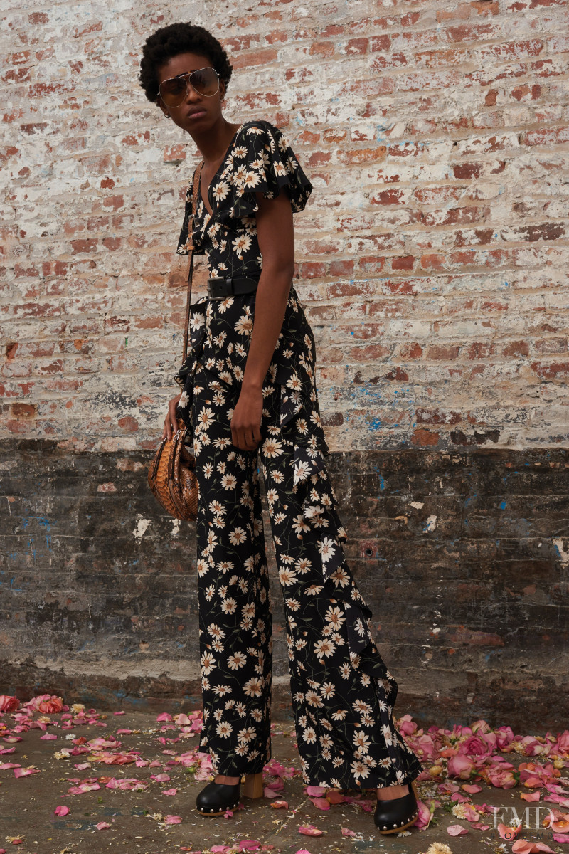 Kathia Nseke featured in  the Michael Kors Collection lookbook for Pre-Fall 2019