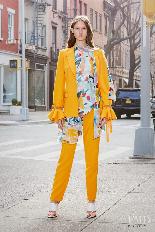 Jay Wright featured in  the Prabal Gurung lookbook for Pre-Fall 2019
