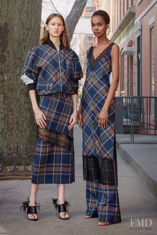 Jay Wright featured in  the Prabal Gurung lookbook for Pre-Fall 2019