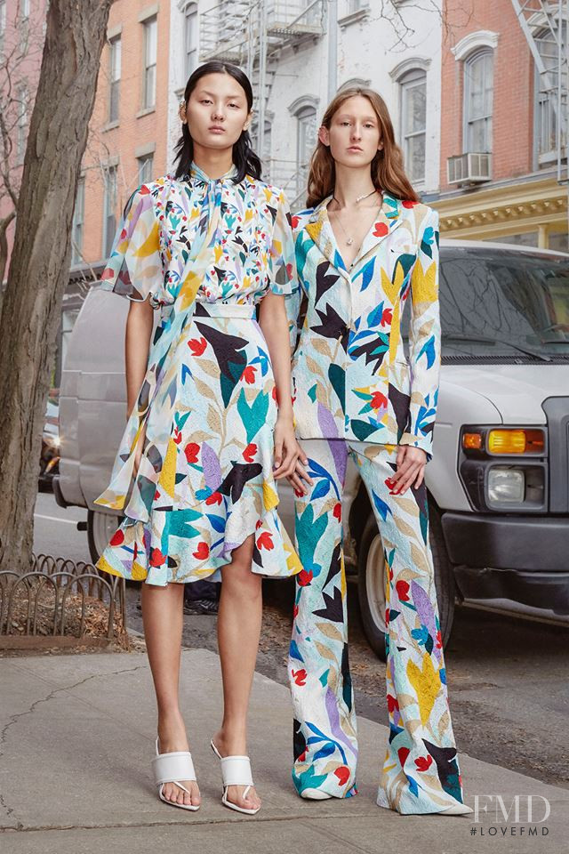 Jay Wright featured in  the Prabal Gurung lookbook for Pre-Fall 2019