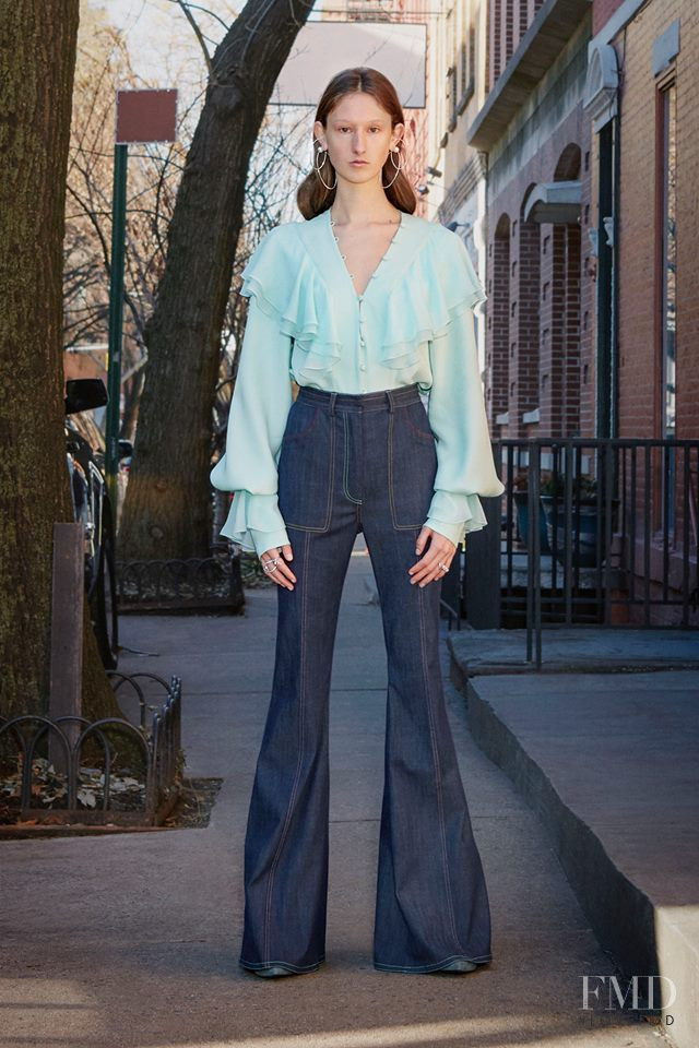 Jay Wright featured in  the Prabal Gurung lookbook for Pre-Fall 2019