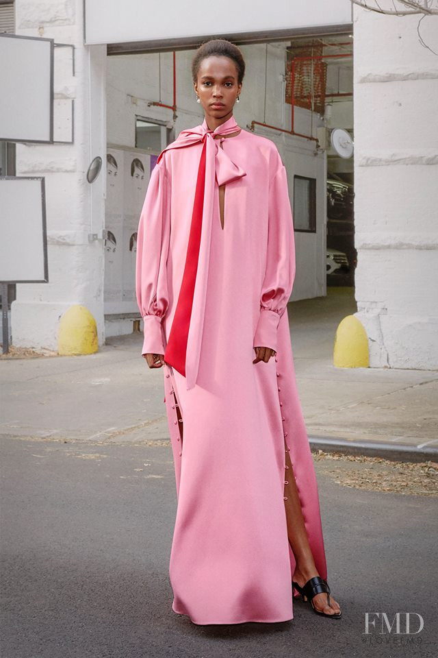 Judy Kinuthia featured in  the Prabal Gurung lookbook for Pre-Fall 2019