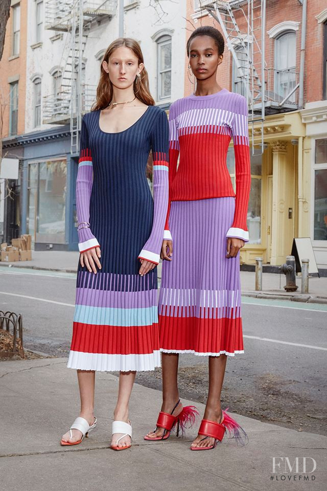 Jay Wright featured in  the Prabal Gurung lookbook for Pre-Fall 2019