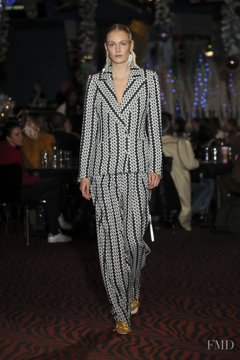Sasha Melnychuk featured in  the Koche fashion show for Pre-Fall 2019