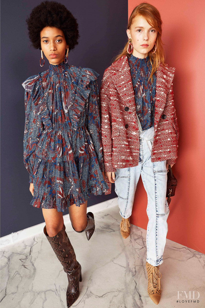 Manuela Sanchez featured in  the Ulla Johnson lookbook for Pre-Fall 2019