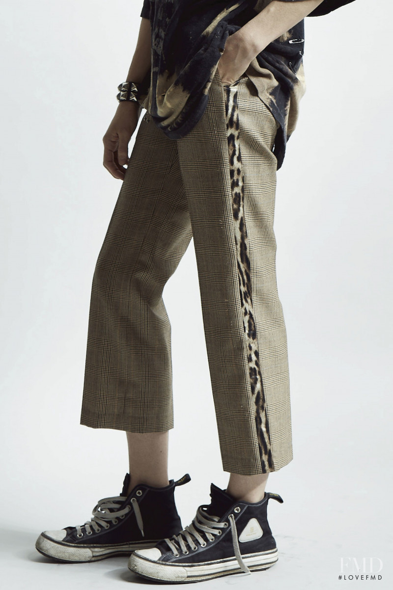 Lia Pavlova featured in  the R13 lookbook for Pre-Fall 2019