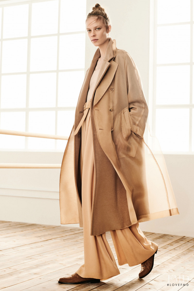 Lexi Boling featured in  the Max Mara lookbook for Pre-Fall 2019