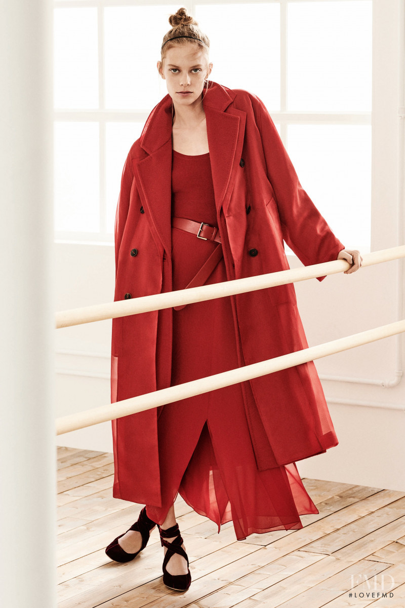 Lexi Boling featured in  the Max Mara lookbook for Pre-Fall 2019