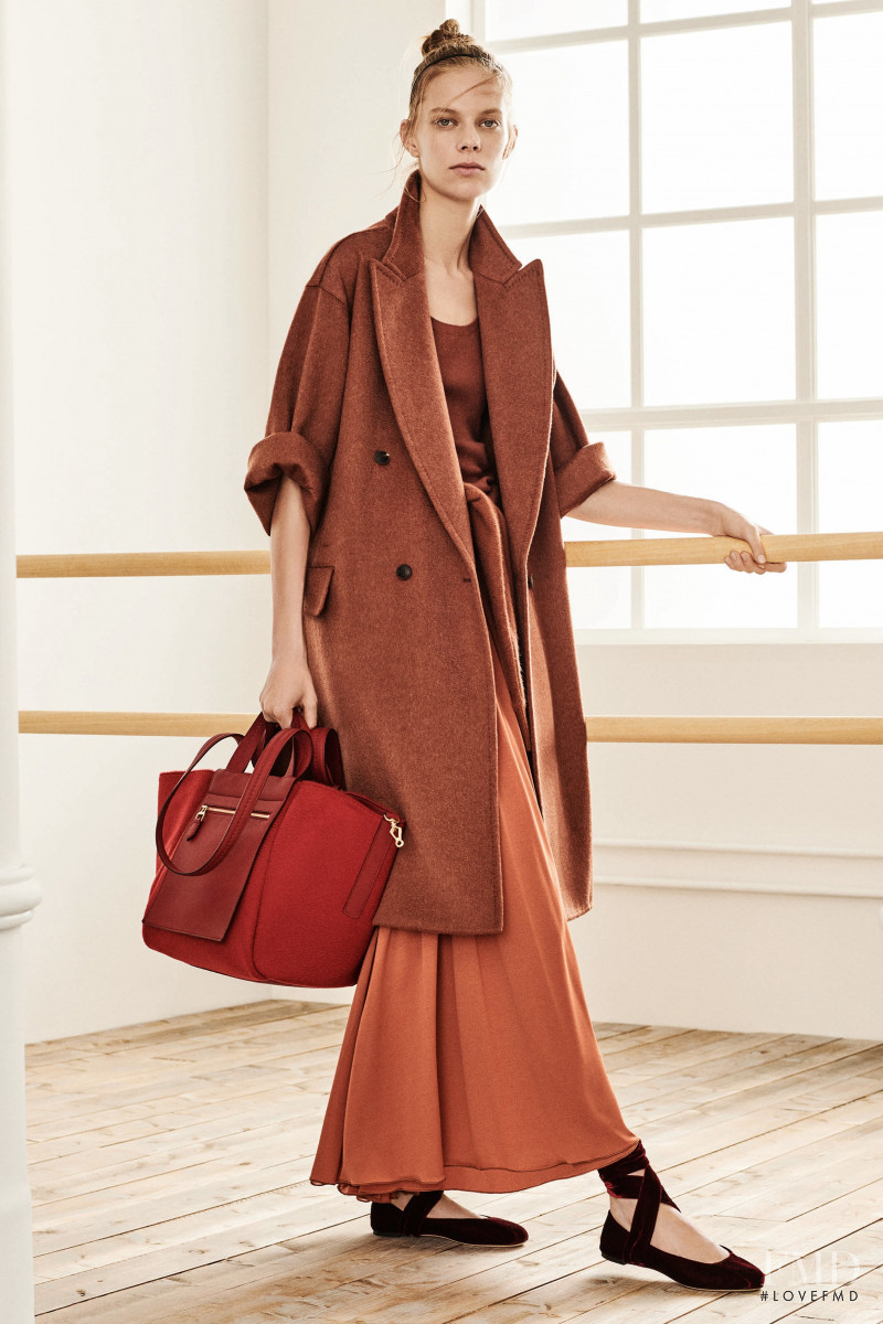 Lexi Boling featured in  the Max Mara lookbook for Pre-Fall 2019