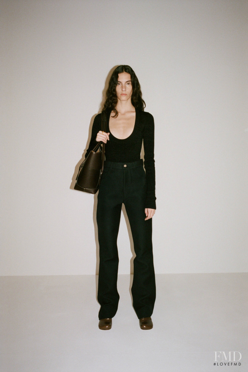 Cyrielle Lalande featured in  the Bottega Veneta lookbook for Pre-Fall 2019