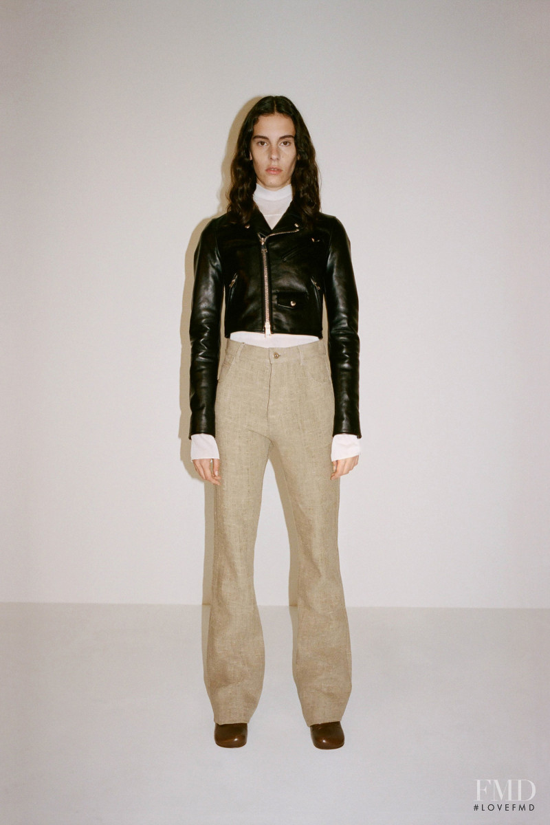 Cyrielle Lalande featured in  the Bottega Veneta lookbook for Pre-Fall 2019