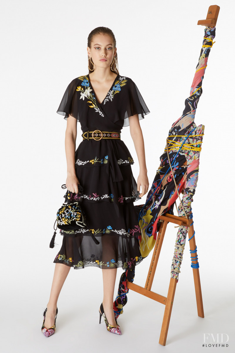 Laura Bogesvang Sorensen featured in  the Etro lookbook for Pre-Fall 2019