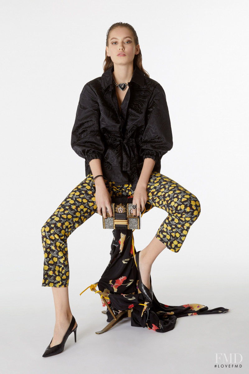 Laura Bogesvang Sorensen featured in  the Etro lookbook for Pre-Fall 2019