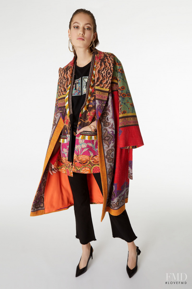 Laura Bogesvang Sorensen featured in  the Etro lookbook for Pre-Fall 2019