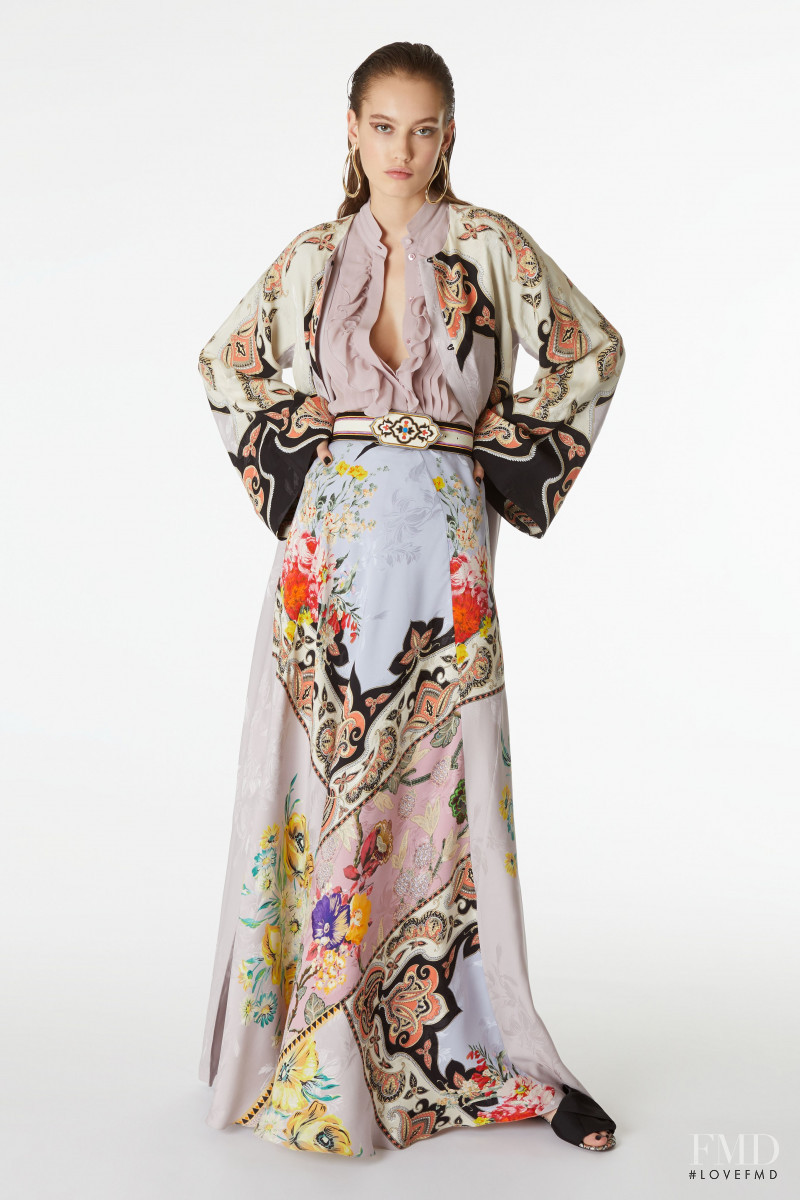 Laura Bogesvang Sorensen featured in  the Etro lookbook for Pre-Fall 2019