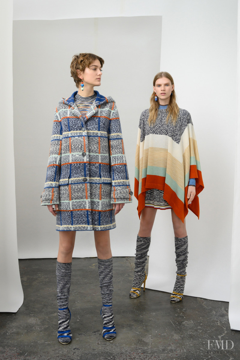 Mick Estelle featured in  the Missoni lookbook for Pre-Fall 2019