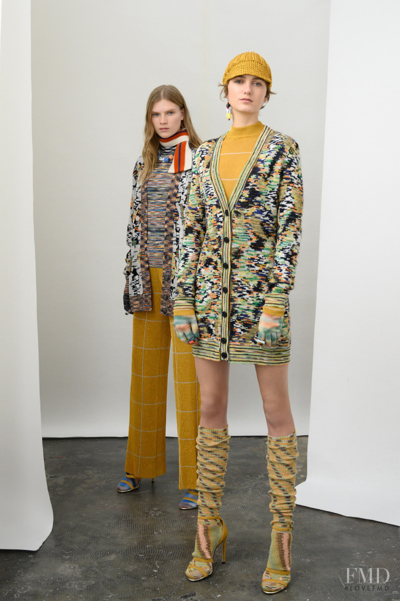 Mick Estelle featured in  the Missoni lookbook for Pre-Fall 2019