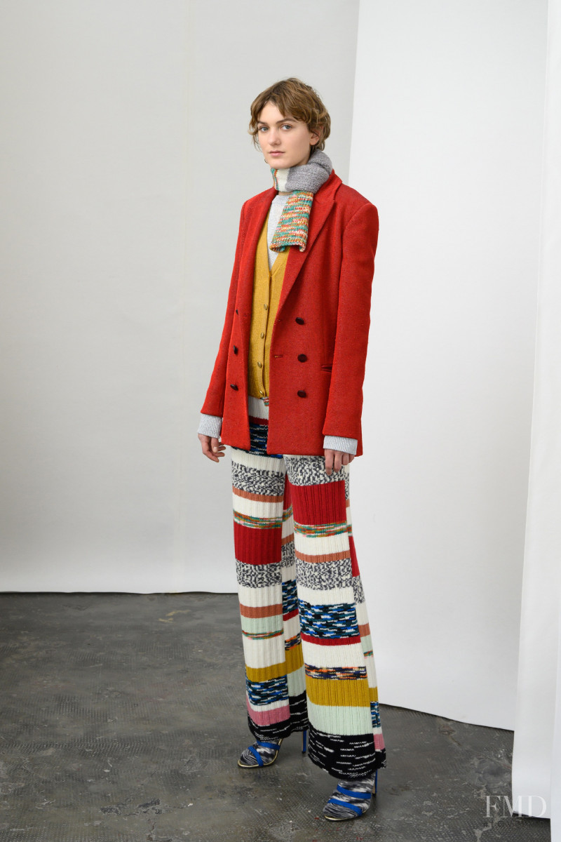 Mick Estelle featured in  the Missoni lookbook for Pre-Fall 2019