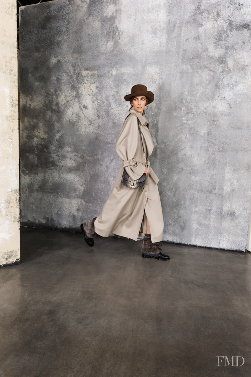 Kely Ferr featured in  the Giorgio Armani lookbook for Pre-Fall 2019