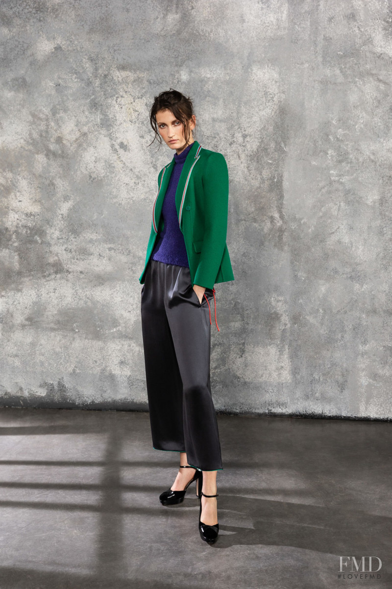 Kely Ferr featured in  the Giorgio Armani lookbook for Pre-Fall 2019