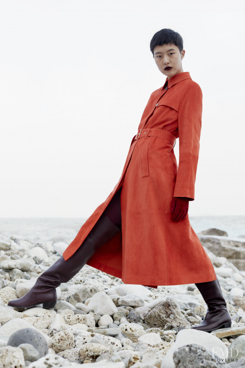 So Hyun Jung featured in  the Salvatore Ferragamo lookbook for Pre-Fall 2019