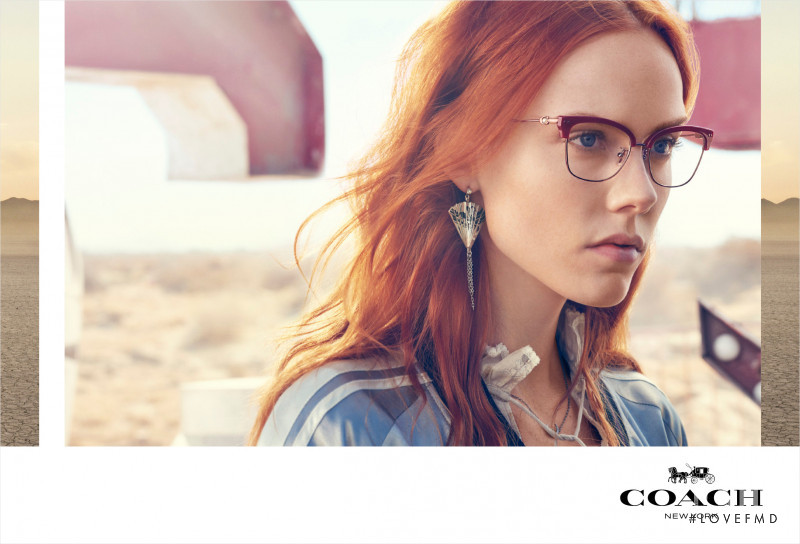 Kiki Willems featured in  the Coach advertisement for Spring/Summer 2019