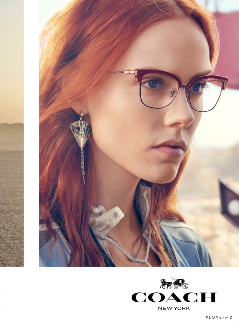 Kiki Willems featured in  the Coach advertisement for Spring/Summer 2019