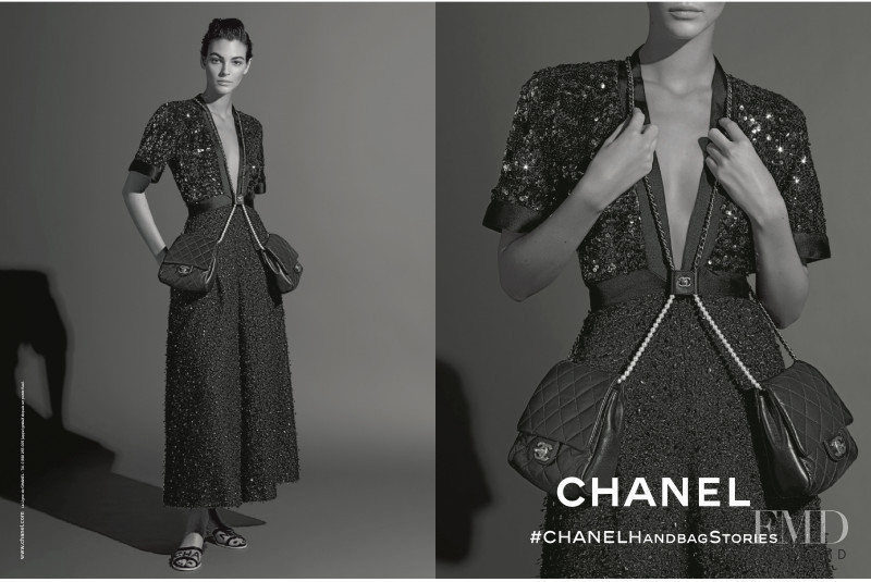 Vittoria Ceretti featured in  the Chanel advertisement for Spring/Summer 2019